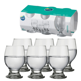 Jogo de Copos 300ml 6 Peças Lights Nadir Nadir Utilidades Domésticas  Tropical Multiloja