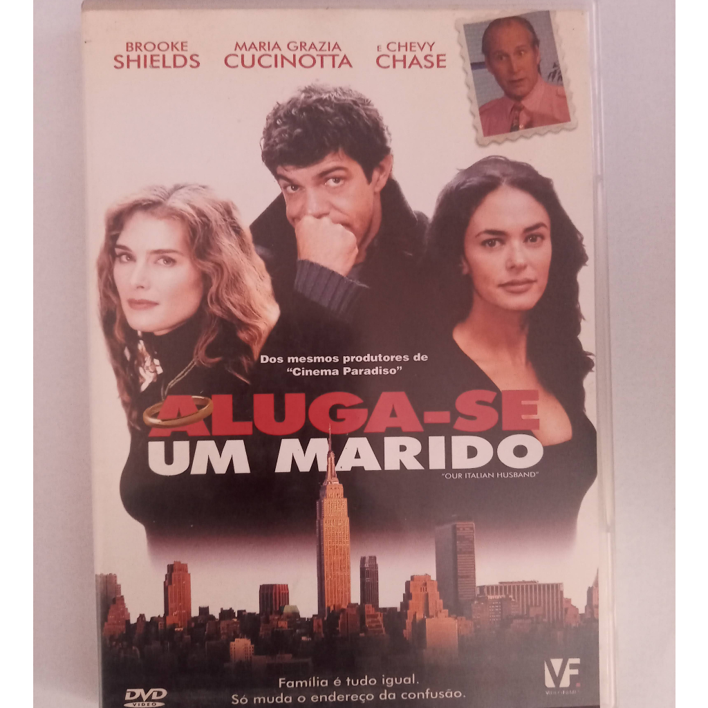 Aluga se um marido - dvd - brooke shields - chevy chase | Shopee Brasil