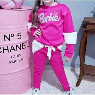 Conjunto De Menina Barbie Roupa de Frio Moda Inverno - AnimezCore