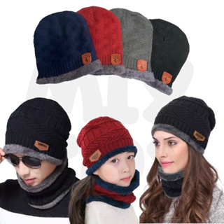 Touca De Frio Lã Forrada Masculino Gorro Toca Moda Inverno