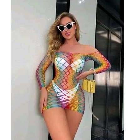 Vestido de hot sale telinha transparente