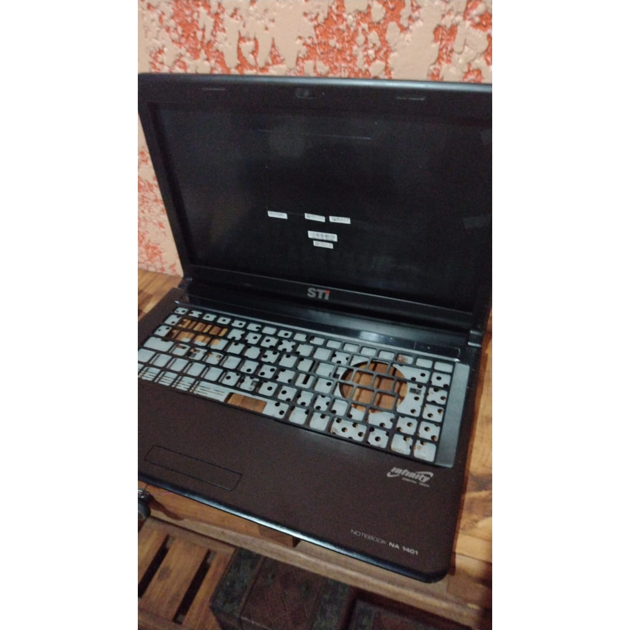 CARCAÇA SEMI COMPLETA NOTEBOOK STI NI1401 SEM A BASE | Shopee Brasil