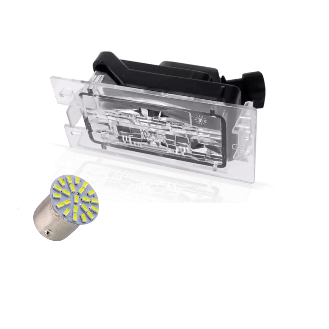 Lanterna Placa + Lampada Led Gm Celta 2001 2002 2003 2004 2005 2006 Prisma 2006 a 2012