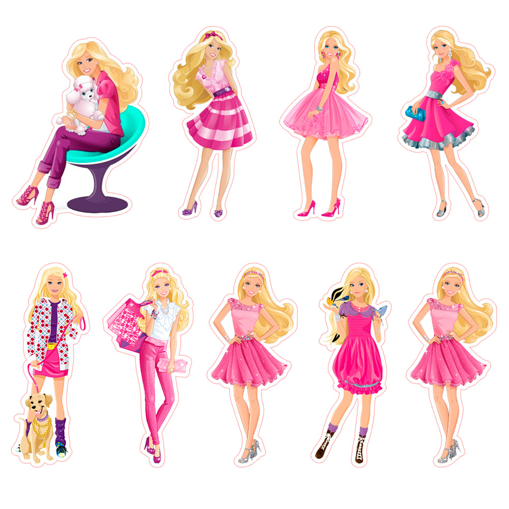 Topo de Bolo BARBIE Enfeite Decoração de Festa personalizado em Promoção na  Shopee Brasil 2023