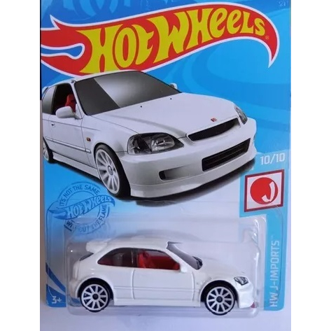 99 Honda Civic Type R (EK9) Hot Wheels 1:64 Diecast HW J
