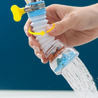 Extensor de torneira 360º flexível universal encaixe fácil arejador purificador prolongador