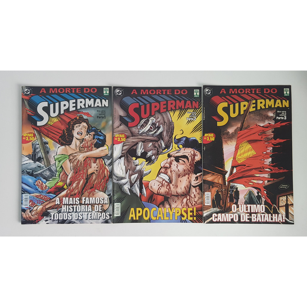 HQ/Gibi A Morte do Superman