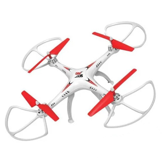 Drone Quadricoptero Vermelho Tamanho Grande Mega Compras