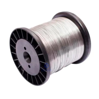 Bobina 100m Cabo De Aço Revestido de Pvc Cristal 2,00mm para Varal e outras funções