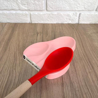 Suporte para Colher Rosa UZ 3 Lugares Plástico