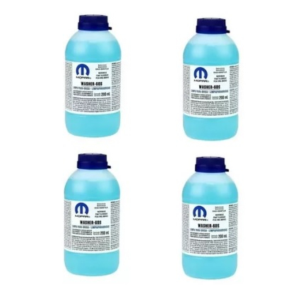 Limpa Para Brisa Mopar 200ml Fluido Limpeza Vidros 4uni original Fiat
