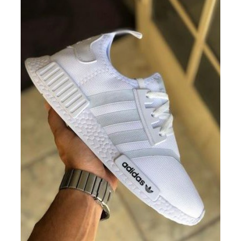 Adidas nmd feminino clearance branco e vermelho