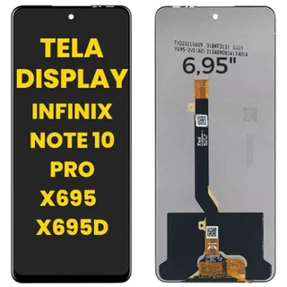 Tela Frontal Touch Display Infinix Note 10 Pro/Hot 11/Hot 11S Premium A Pronta Entrega