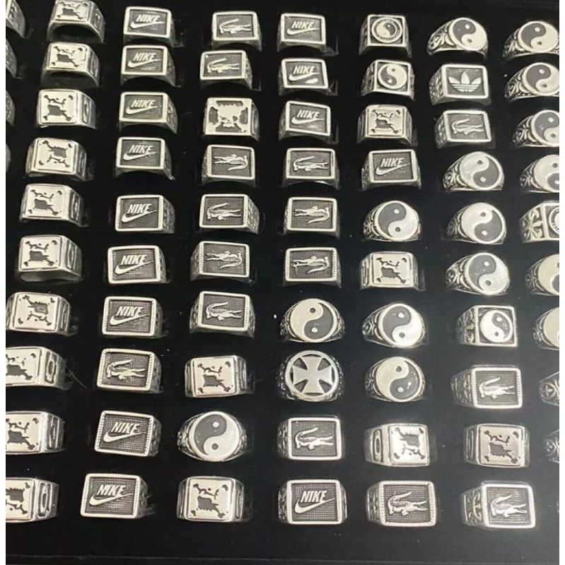 Anel Dedeira Prata 925 Mista Modelos variados Banhada Italiana