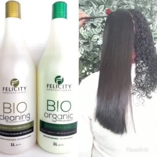 Kit Definitiva Bio Organic de Quiabo Felicity + Shampoo Bio Cleaning ...