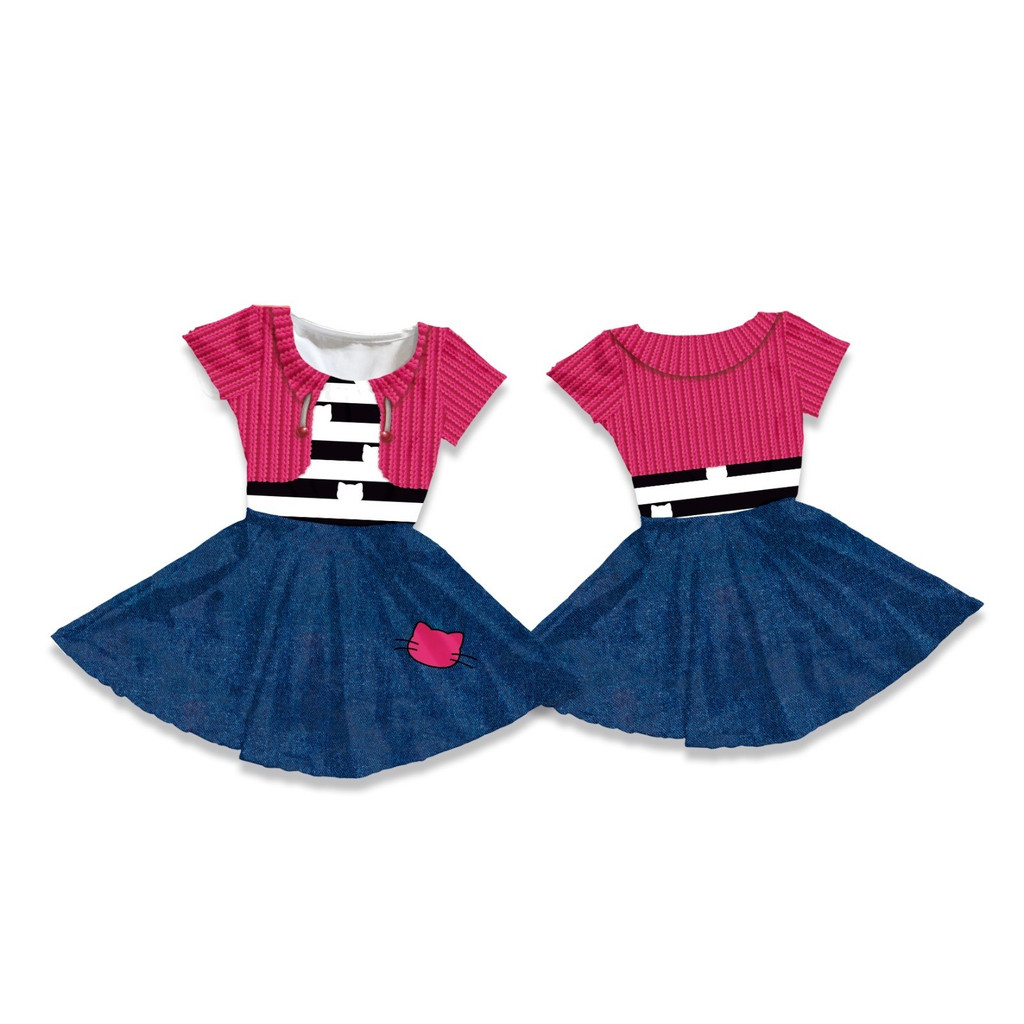 vestido infantil casa magica ENVIO IMEDIATO