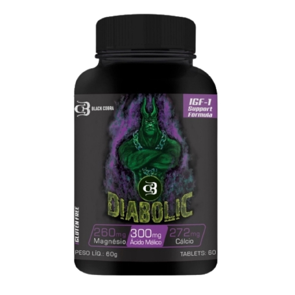 Diabolic 60 Capsulas - Crescimento Muscular