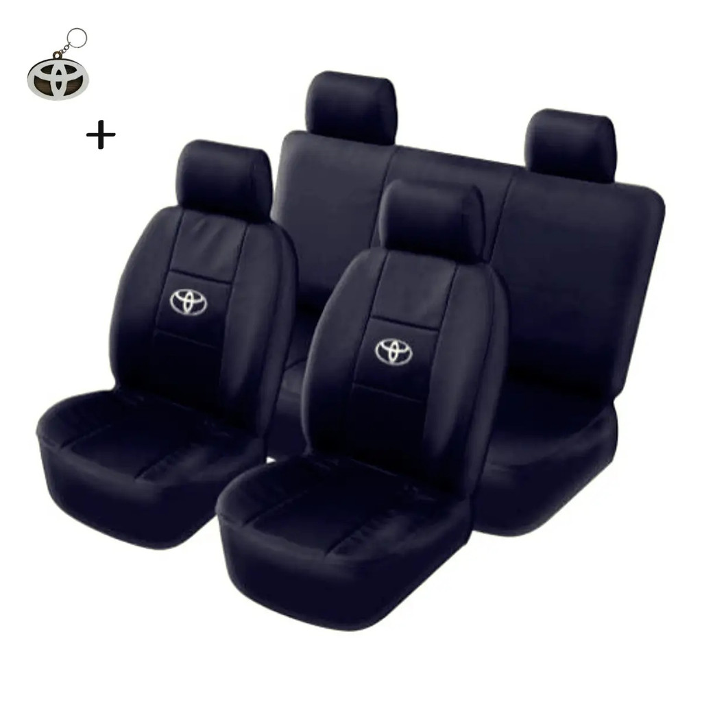Capa de Banco Automotivo Carro em Couro Toyota Corolla Hilux Etios Yaris Envio Imediato