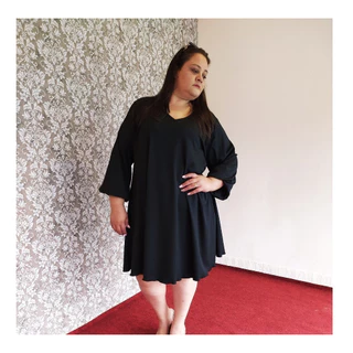 Vestido Plus Size Canelado Midi Moda Festa Igreja Casamento