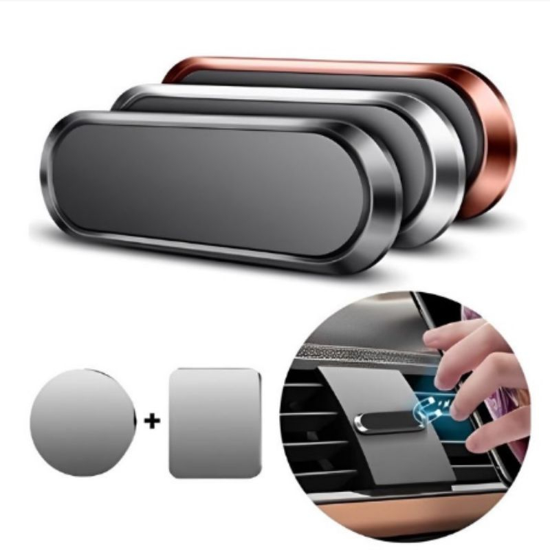 Kit 6 Suporte magnético com poderoso imã neodímio celular universal potente automotivo para carro