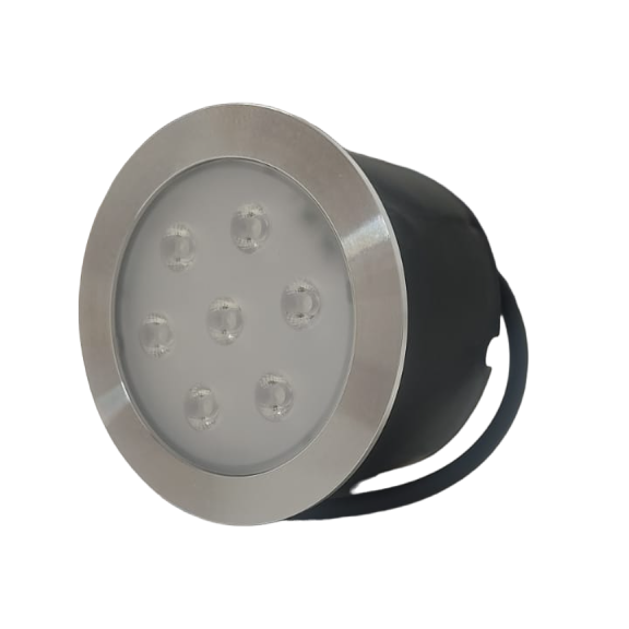 Balizador Embutido Solo Bivolt 1W 5W 7W 10W Led Branco Frio/Quente/Verde APOLLO LIGHTING
