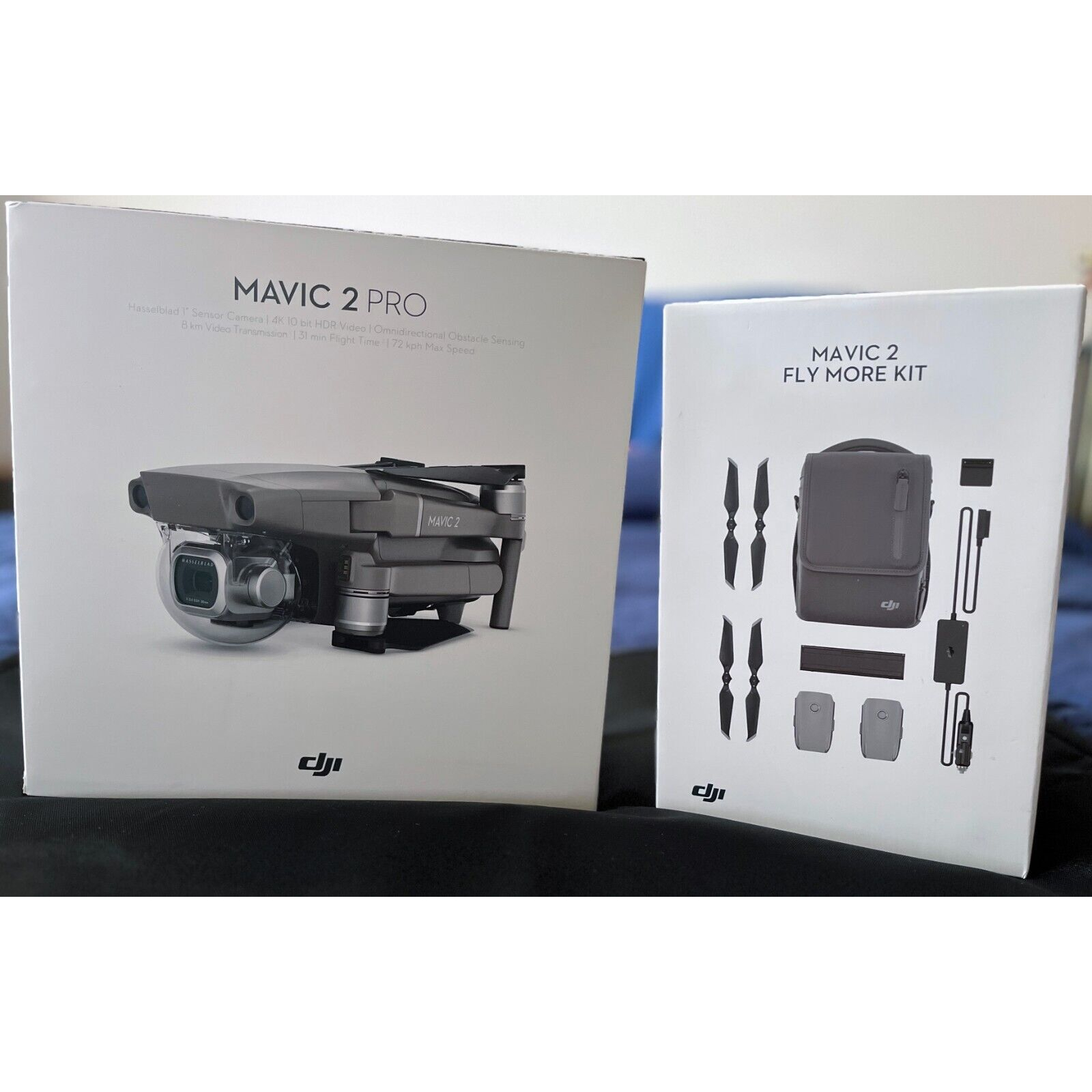 Novo DJI Mavic 2 Pro Drone with Hasselblad Camera + Fly More Kit ...