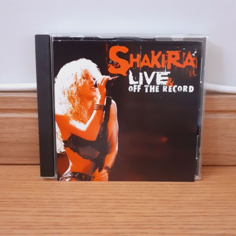 CD Shakira - Live & Off The Record (Original) | Shopee Brasil