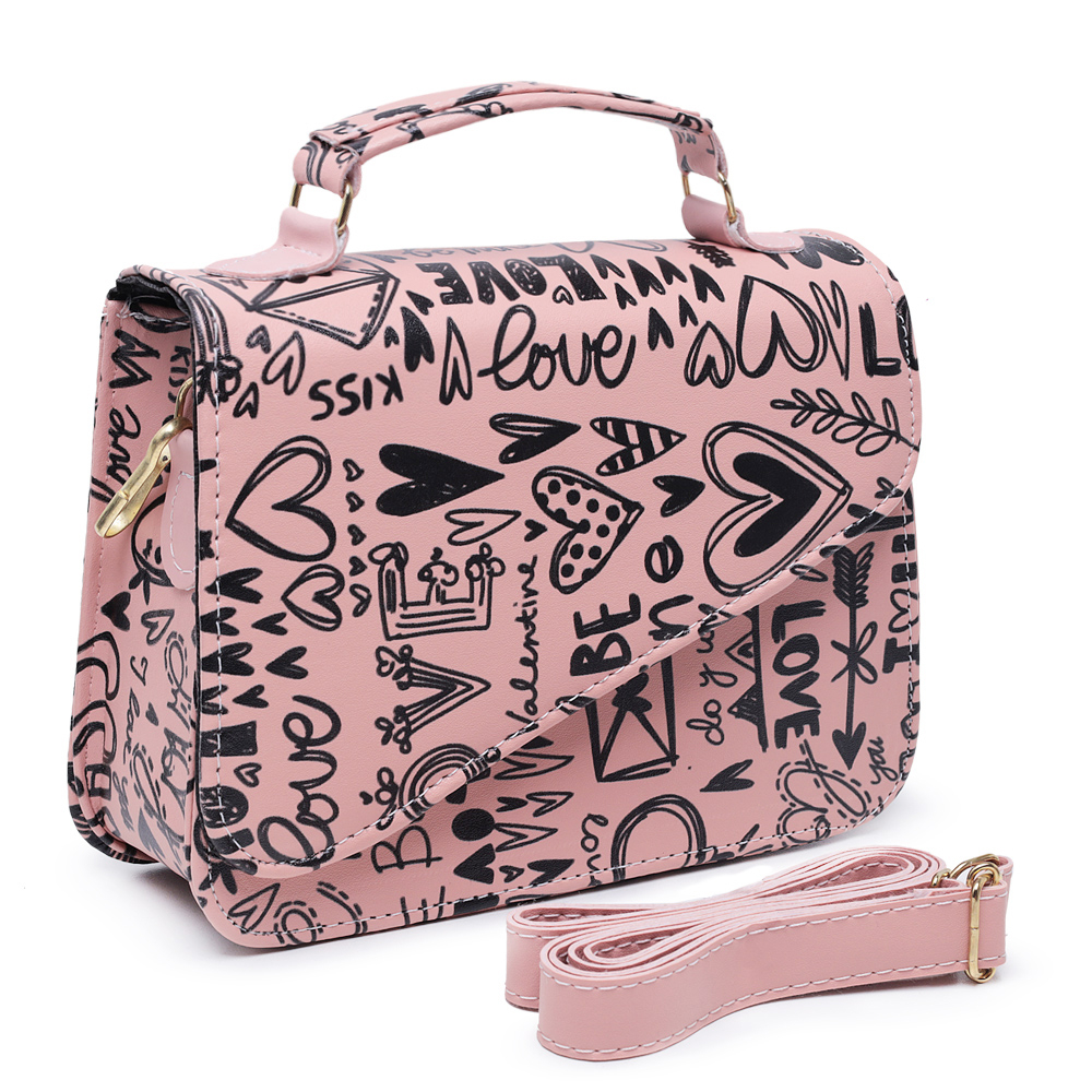 Bolsa Feminina Pequena Cloutch Lolita Tote Love
