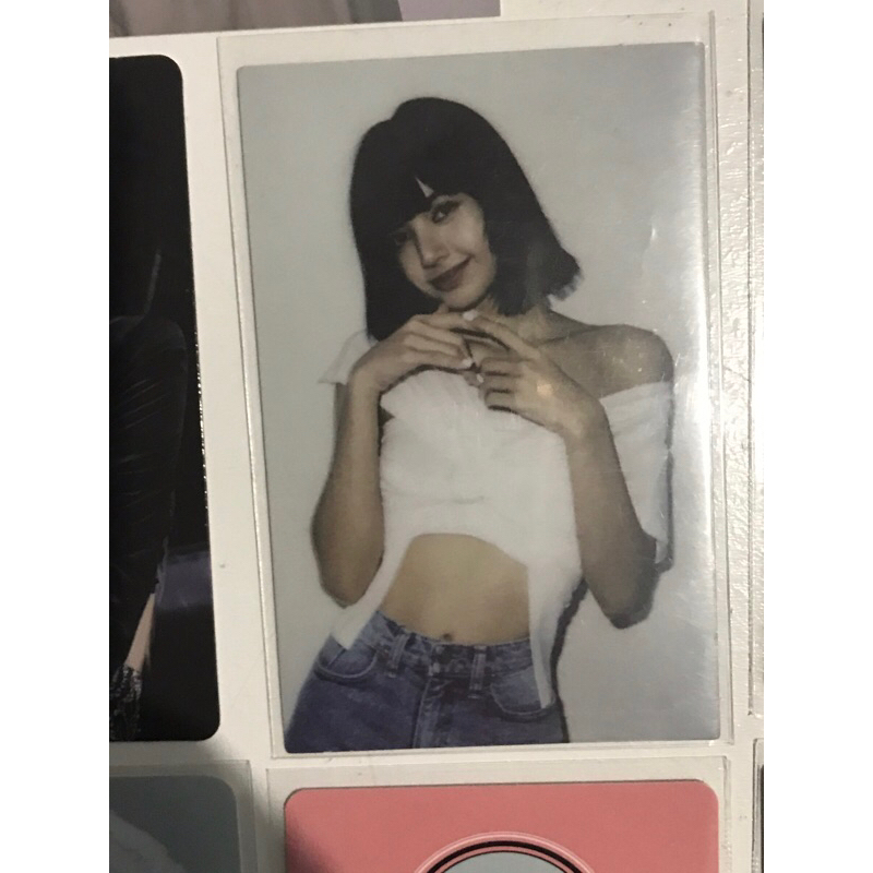 Blackpink Lisa Lalisa Rosé Jisoo Photocards Polaroid Postcard Born Pink ...