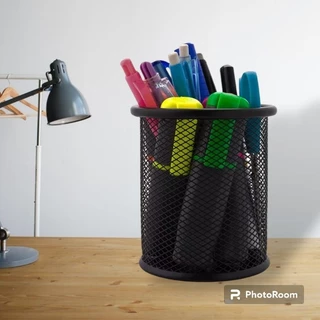 Porta Lápis Caneta Suporte Organizador de Mesa Escritório - Aramado