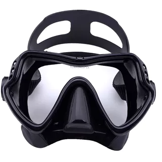 Óculos Mergulho Snorkel Lentes Uv Profissional Preto