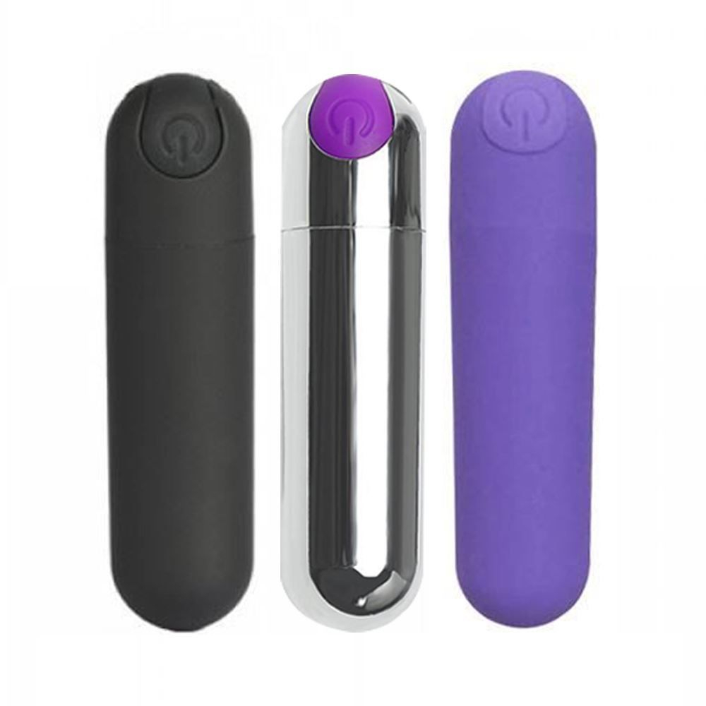 Masturbador Estimulador Vibrador Feminino BULLET 10 modos de vibração - SEX SHOP