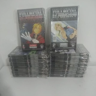 coleção de mangas Fullmetal alchemist 1 ao 54 coleção completa de mangás meio tanko FMA