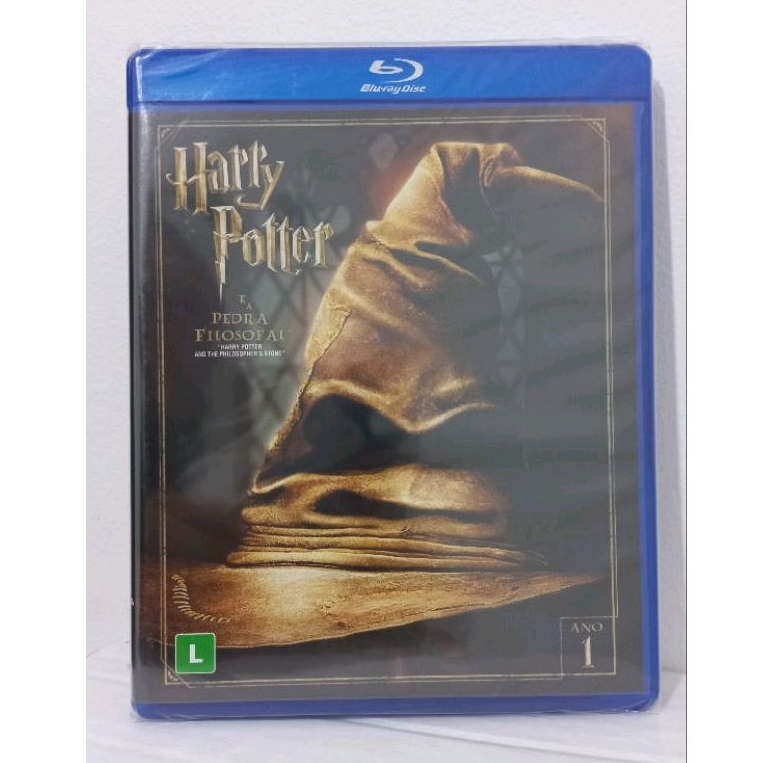Blu-ray - Harry Potter - e a Pedra Filosofal - Lacrado duplo - Ano 1 ...