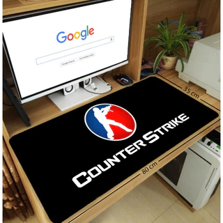 MousePad Gamer Counter Striker 80x35cm Vários modelos Borda Costurada Varejo e Atacado