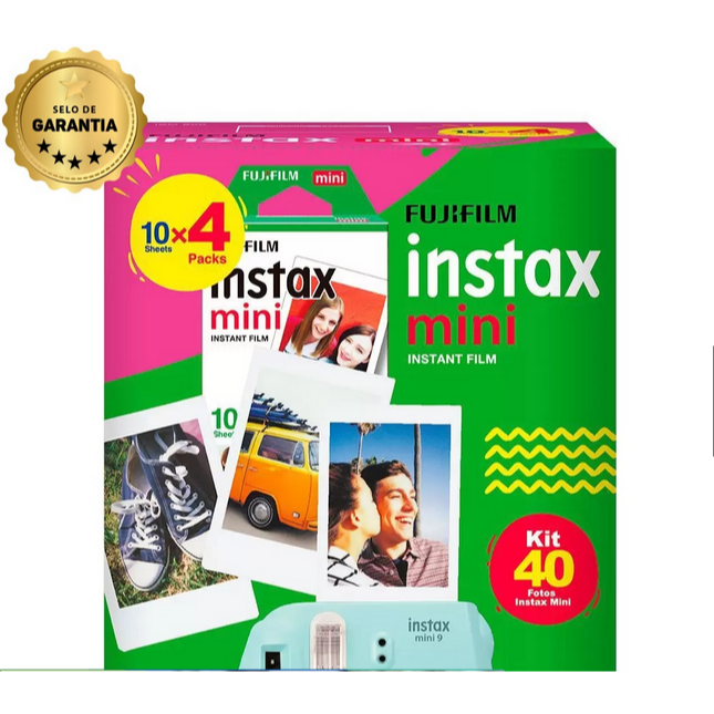 Filme instax - fujifilm papel de foto - fujifilm instax mini 7, 8, 9, 11 e todas as impressoras instax mini link