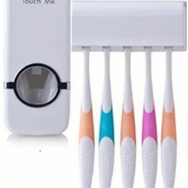 1 Suporte Para Escova Dispenser De Pasta De Dente Automático Promoção