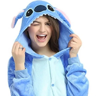 Pijama Stitch Hombre Azul (Adultos) – Mundo das Crianças