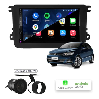 Central Multimídia Gol Voyage Saveiro G7 G8 2017 até 2022 7 Pol Car Play Android Auto - TayTech T150