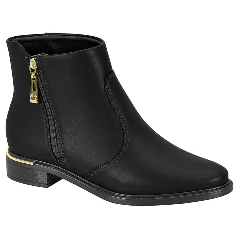 Bota cano best sale curto vizzano preta