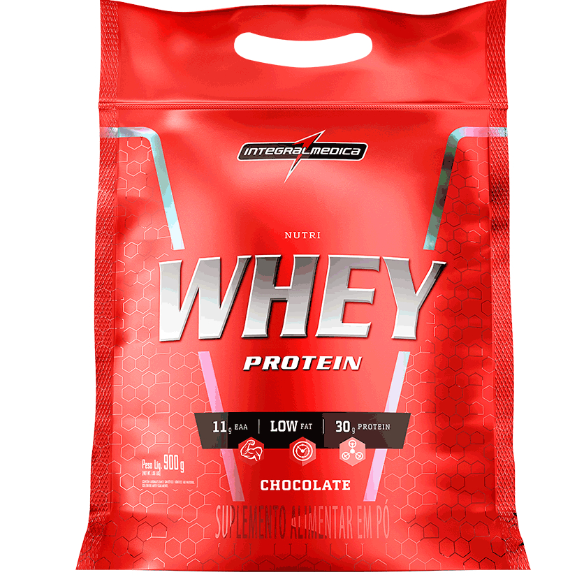 WHEY PROTEIN CHOCOLATE 900g – INTEGRALMÉDICA