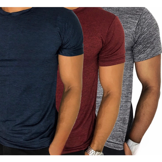 KIT 3 CAMISETAS MESCLA