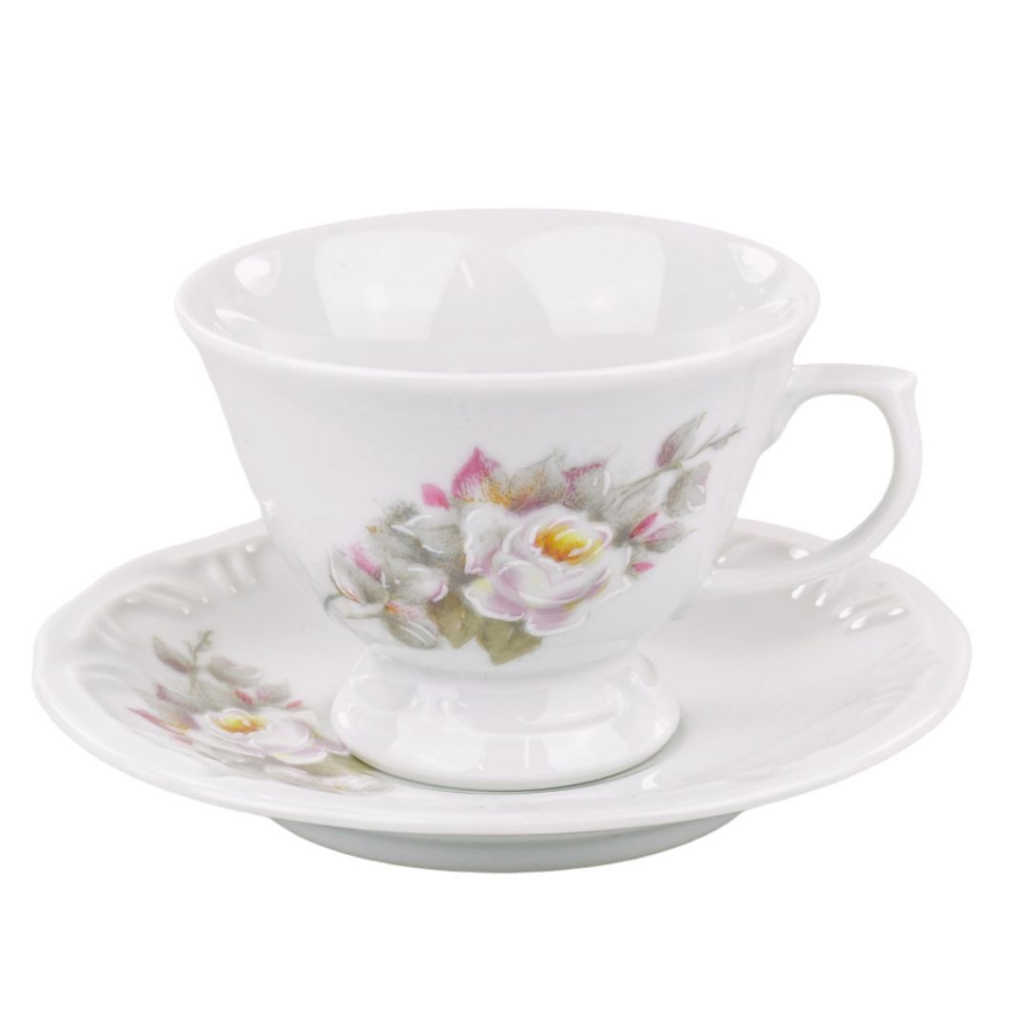 Jogo Jantar Chá E Café 56 Peças Porcelana Schmidt Eterna 8 Pessoas -  Porcelanas Schmidt - Chá e Café - Magazine Luiza