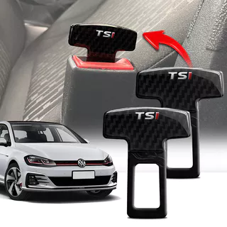 Par Fivela Lingueta de Cinto Anti Alarme TSI Volkswagen Up Polo Virtus Jetta Golf Tiguan Nivus em Oferta na Shopee