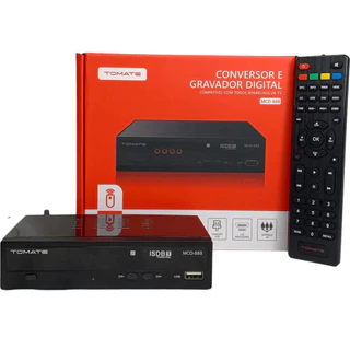 Conversor Digital Hd E Gravador Tomate Tv Digital Com Visor MCD-888