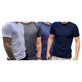 KIT 5- Camisa dryfit masculinaTreino Bike Academia Corrida Masculina Promoção