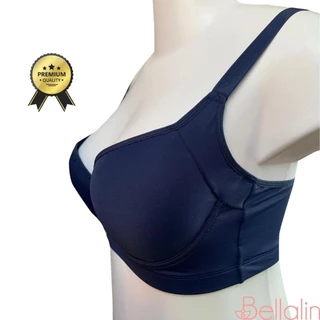 Sutiã Plus Size de Microfibra com Laterais Larga Bojo Tamanho Extra Grande Especial 46 Ao 54 Soutien Confortável Premium