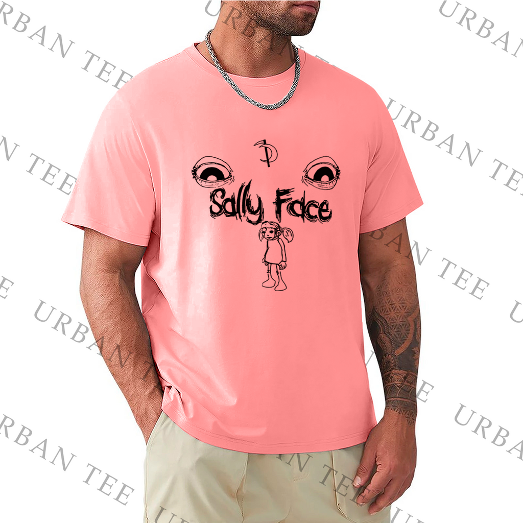 Camiseta Basica Camisa Sally Face Portable Moose Mascara Eyes Bad