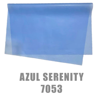 Papel de Seda 20 gramas 50x70 com 100 folhas - Azul Serenity - Ref.: 7053
