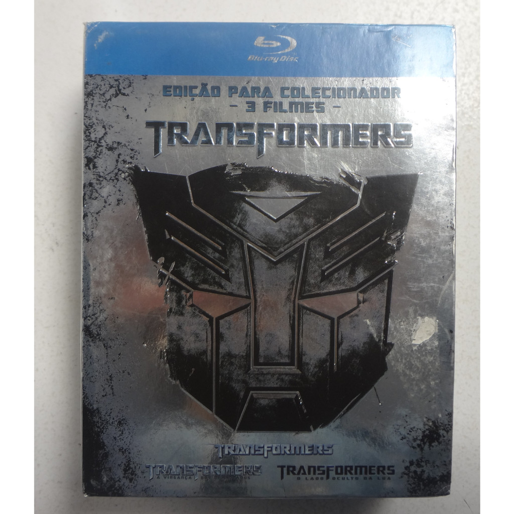 Blu Ray Transformers Edição Para Colecionado